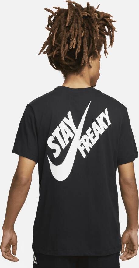 Nike Giannis Dri-FIT basketbalshirt voor heren Zwart