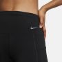 Nike Go Bikershorts met hoge taille zakken en complete ondersteuning voor dames (20 cm) Zwart - Thumbnail 5