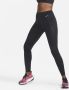 Nike Go Lange legging met halfhoge taille complete ondersteuning en zakken voor dames Zwart - Thumbnail 3