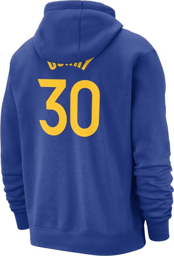 Nike Golden State Warriors Club NBA-hoodie voor heren Blauw - Foto 2