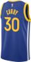 Nike Golden State Warriors Icon Edition 2022 23 Dri-FIT Swingman NBA-jersey voor heren Blauw - Thumbnail 2