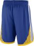 Nike Golden State Warriors Icon Edition Swingman NBA-herenshorts Blauw - Thumbnail 2