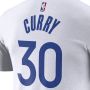 Nike Golden State Warriors NBA-herenshirt Wit - Thumbnail 2