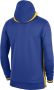 Nike Golden State Warriors Showtime NBA-hoodie met rits en Dri-FIT voor heren Blauw - Thumbnail 2
