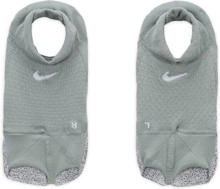 Nike Grip Dri-FIT Studio teenloze sokken voor dames Grijs