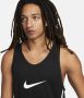 Nike Icon Dri-FIT basketbaljersey voor heren Zwart - Thumbnail 3