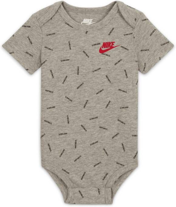 Nike Just Do It Driedelige set met broek voor baby's (3-6 maanden) Rood