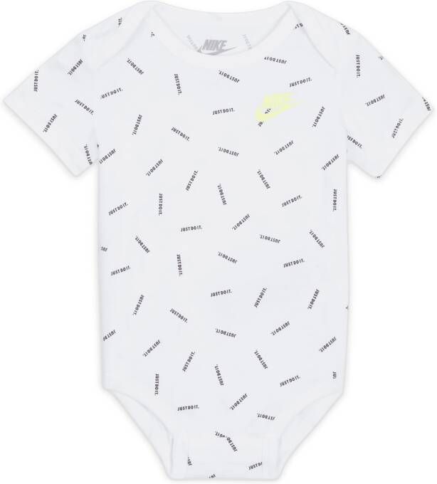 Nike Just Do It Driedelige set met broek voor baby's (3-6 maanden) Zwart