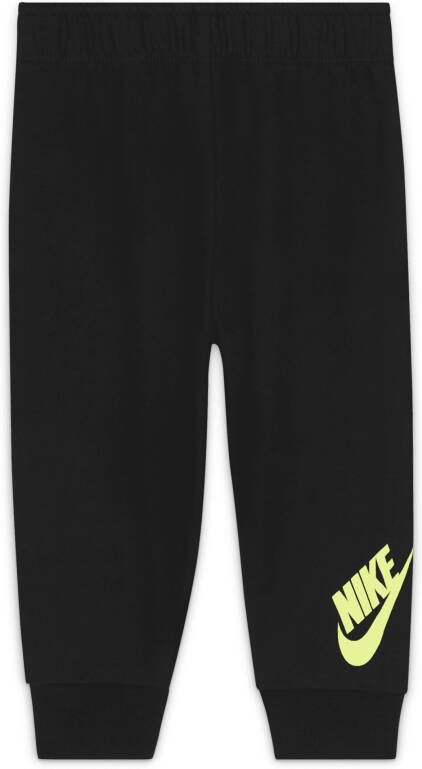 Nike Just Do It Driedelige set met broek voor baby's (3-6 maanden) Zwart