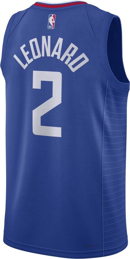 Nike LA Clippers Icon Edition 2022 23 Dri-FIT Swingman NBA-jersey voor heren Blauw