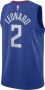 Nike LA Clippers Icon Edition 2022 23 Dri-FIT Swingman NBA-jersey voor heren Blauw - Thumbnail 2
