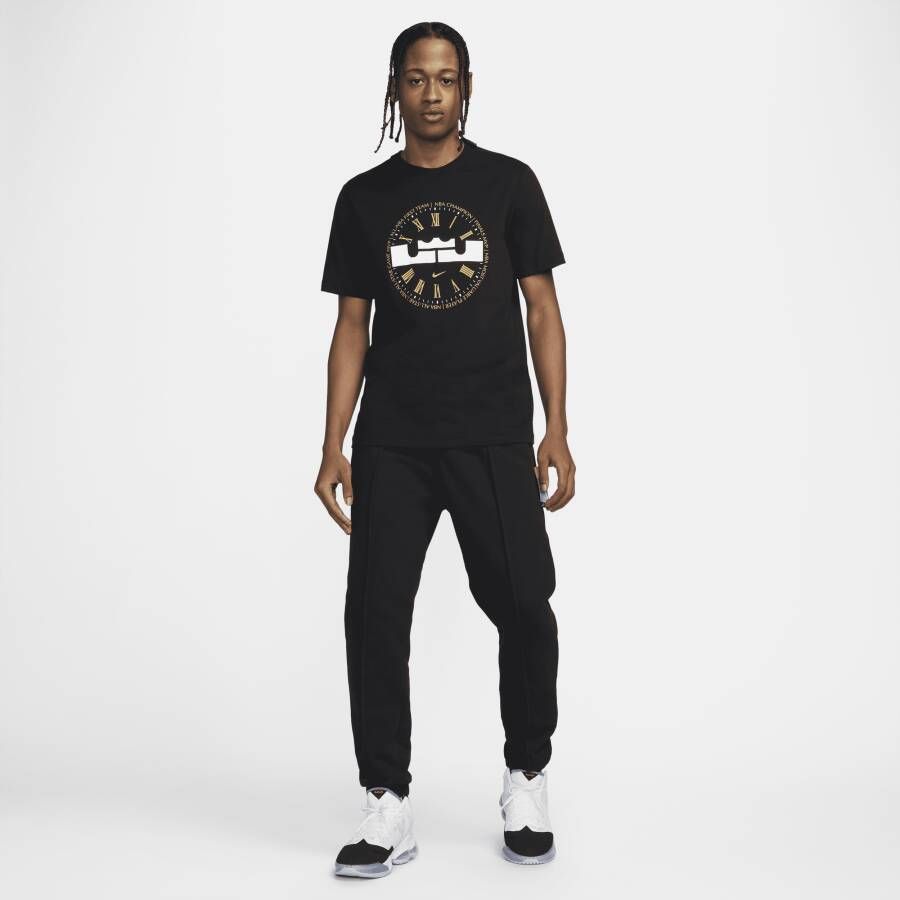 Nike LeBron Dri-FIT Basketbalshirt voor heren Zwart