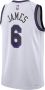 Nike LeBron James Los Angeles Lakers City Edition Swingman NBA-jersey met Dri-FIT Wit - Thumbnail 2