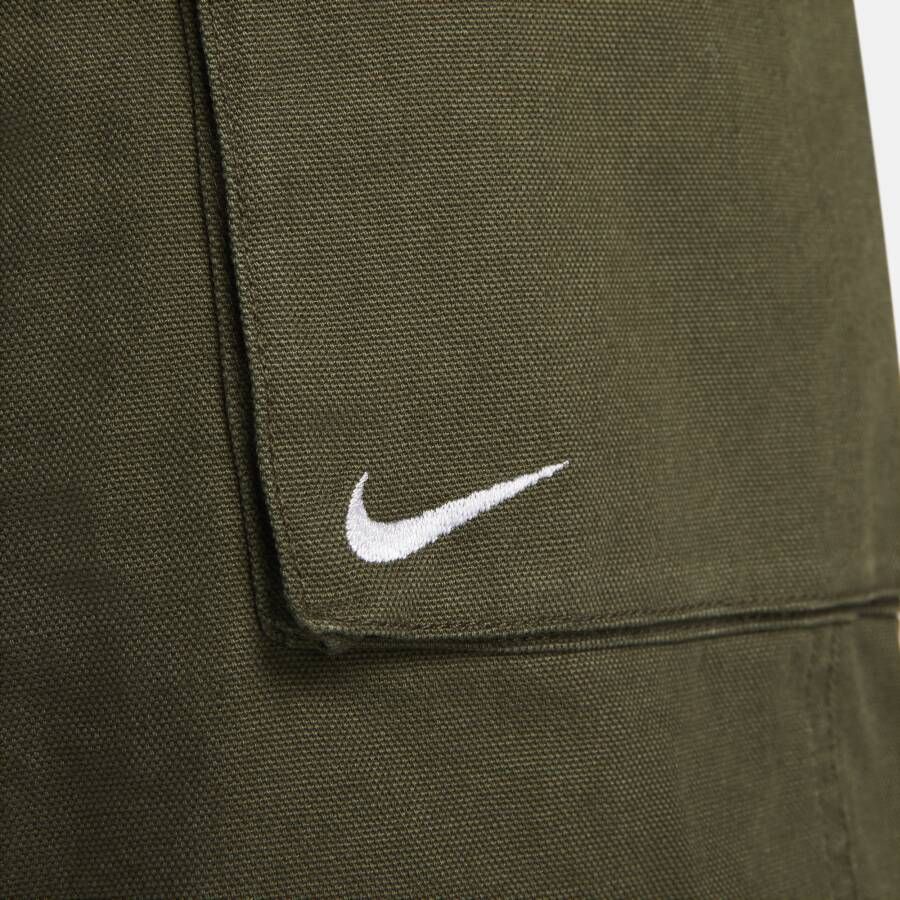 Nike Life geweven P44 cargoshorts voor heren Groen