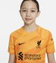 Nike Liverpool FC 2023 24 Stadium Goalkeeper Dri-FIT voetbalshirt met korte mouwen voor kids Geel - Thumbnail 3