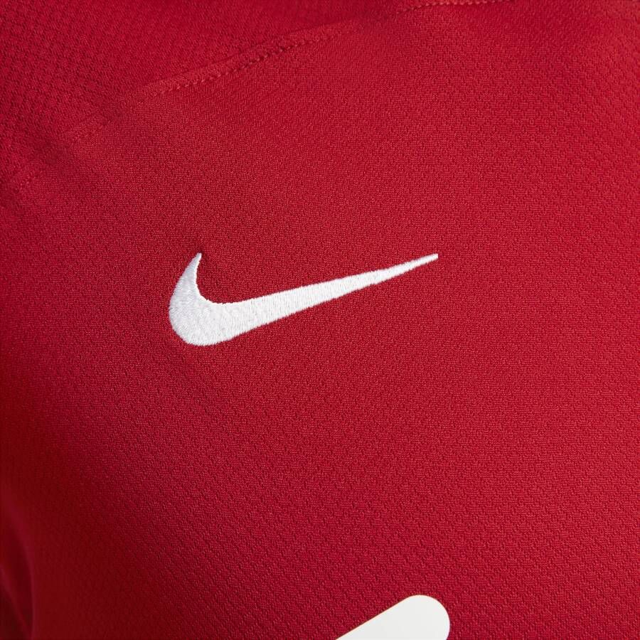 Nike Liverpool FC 2023 24 Stadium Thuis Dri-FIT voetbalshirt voor dames Rood