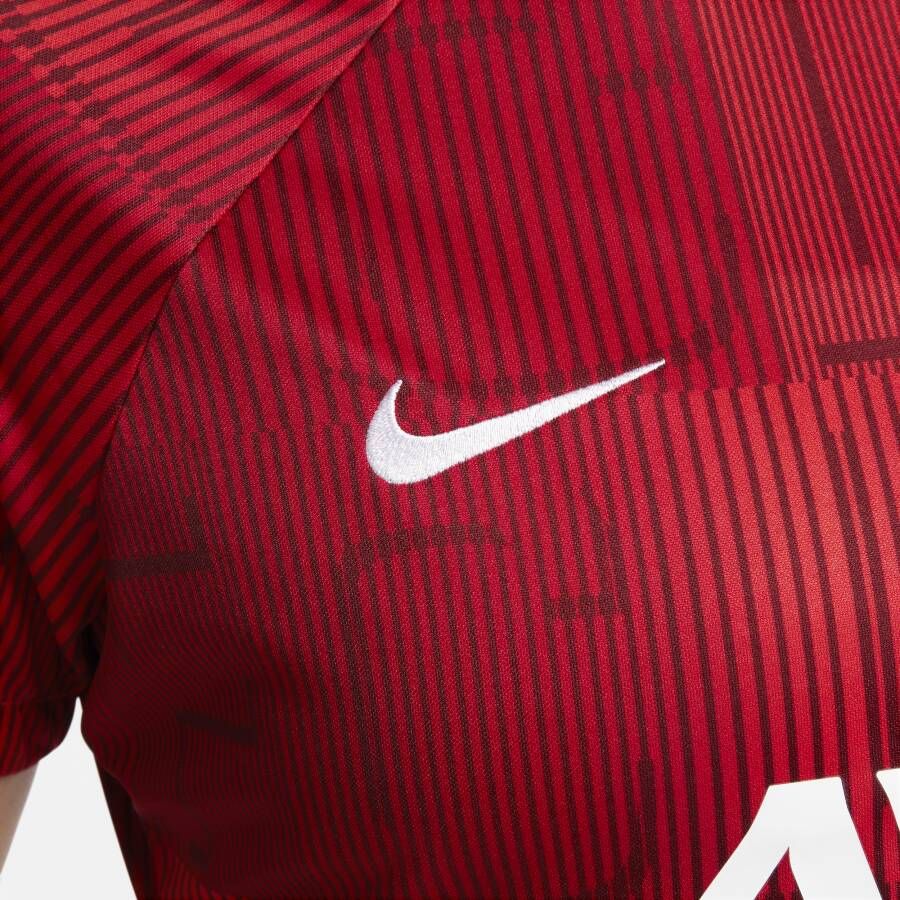Nike Liverpool FC Academy Pro Dri-FIT warming-uptop voor dames Rood