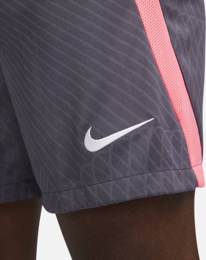Nike Liverpool FC Strike Derde Dri-FIT knit voetbalshorts voor heren Grijs