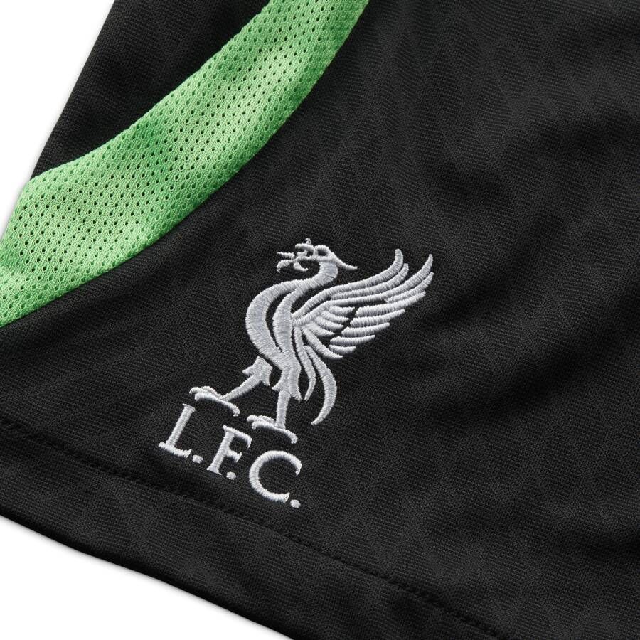 Nike Liverpool FC Strike Dri-FIT knit voetbalshorts voor kids Zwart - Foto 4