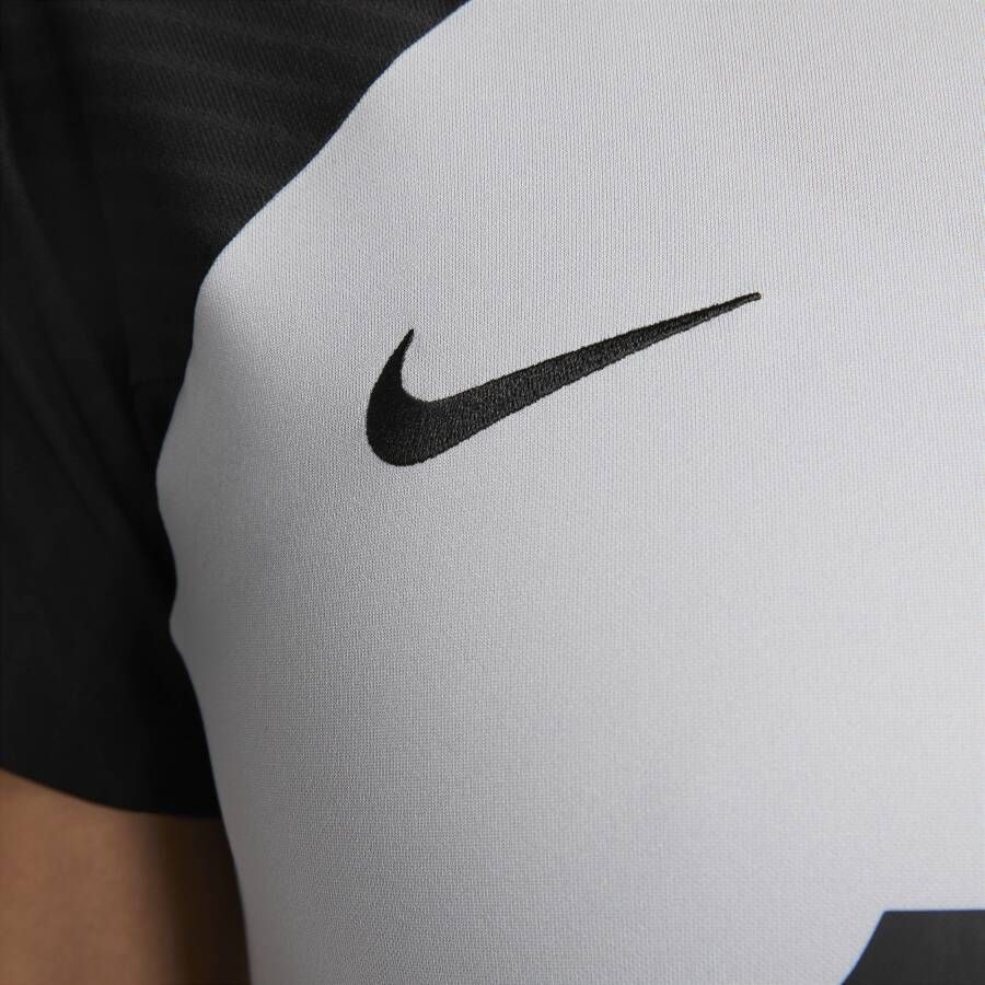 Nike Liverpool FC Strike Dri-FIT knit voetbaltop voor dames Grijs