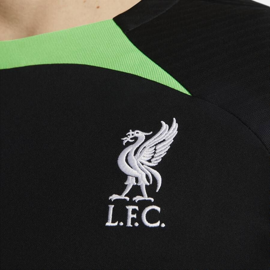 Nike Liverpool FC Strike Dri-FIT knit voetbaltop voor heren Zwart
