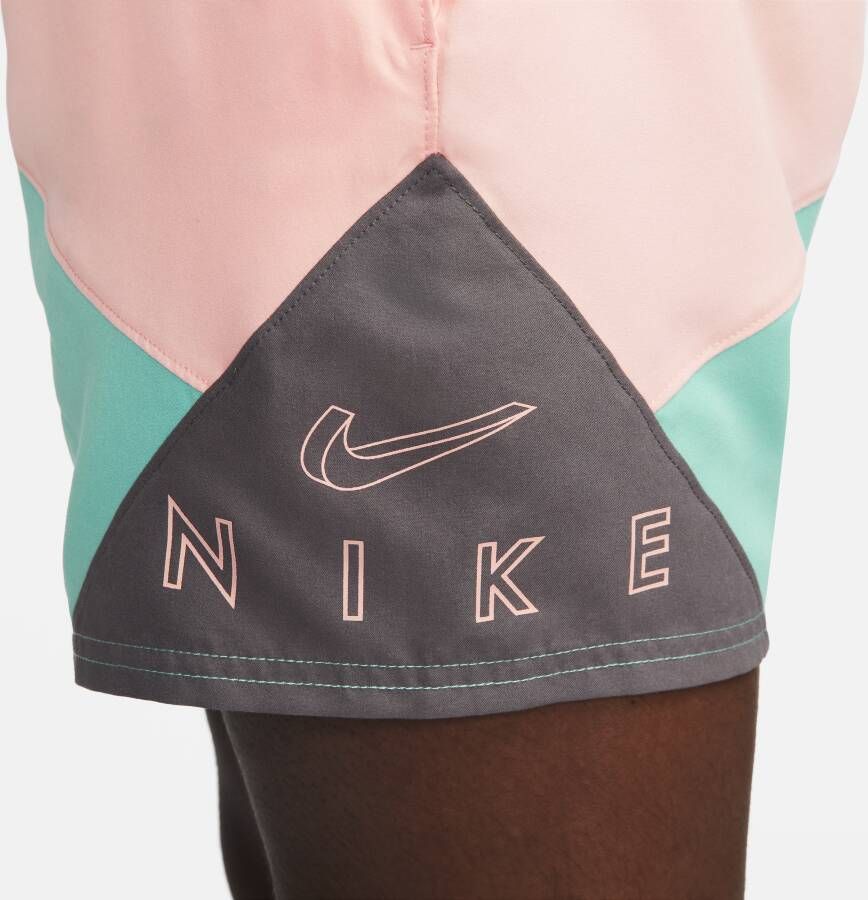 Nike Logo Jackknife volley zwembroek voor heren (13 cm) Roze - Foto 5