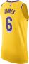 Nike Los Angeles Lakers Icon Edition 2022 23 Dri-FIT ADV Authentic NBA-jersey voor heren Geel - Thumbnail 2