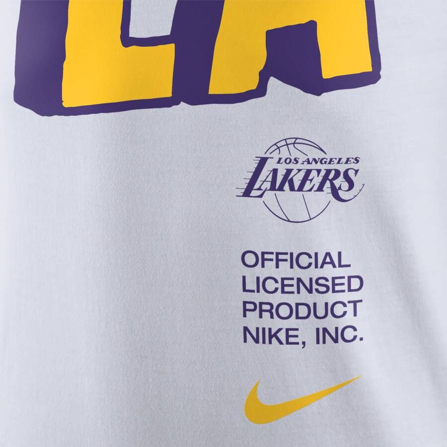 Nike Los Angeles Lakers NBA-herenshirt Wit