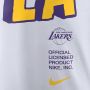 Nike Los Angeles Lakers NBA-herenshirt Wit - Thumbnail 2