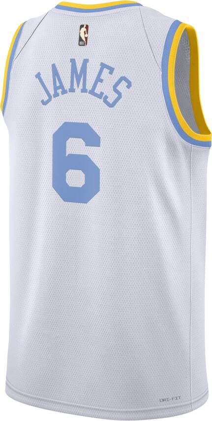Nike Los Angeles Lakers Swingman NBA-jersey met Dri-FIT Wit