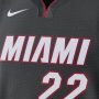 Nike Miami Heat Icon Edition 2022 23 Dri-FIT Swingman NBA-jersey voor heren Zwart - Thumbnail 3