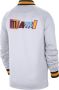 Nike Miami Heat Showtime City Edition Dri-FIT NBA-herenjack met lange mouwen Wit - Thumbnail 2