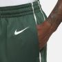 Nike Milwaukee Bucks Icon Edition Swingman NBA-herenshorts Groen - Thumbnail 4