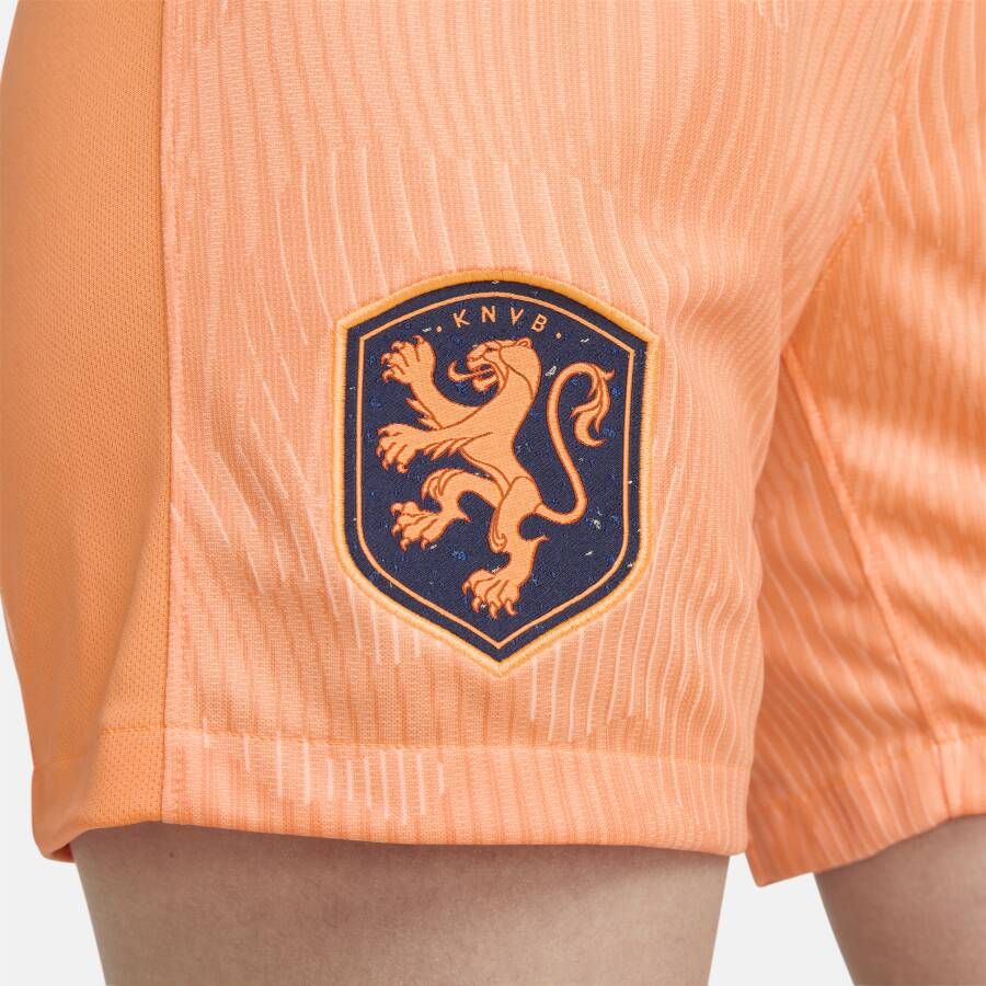 Nike Nederland 2023 Stadium Thuis Dri-FIT voetbalshorts voor dames Oranje