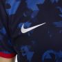 Nike Nederland 2023 Stadium Uit Dri-FIT voetbalshirt voor dames Blauw - Thumbnail 4