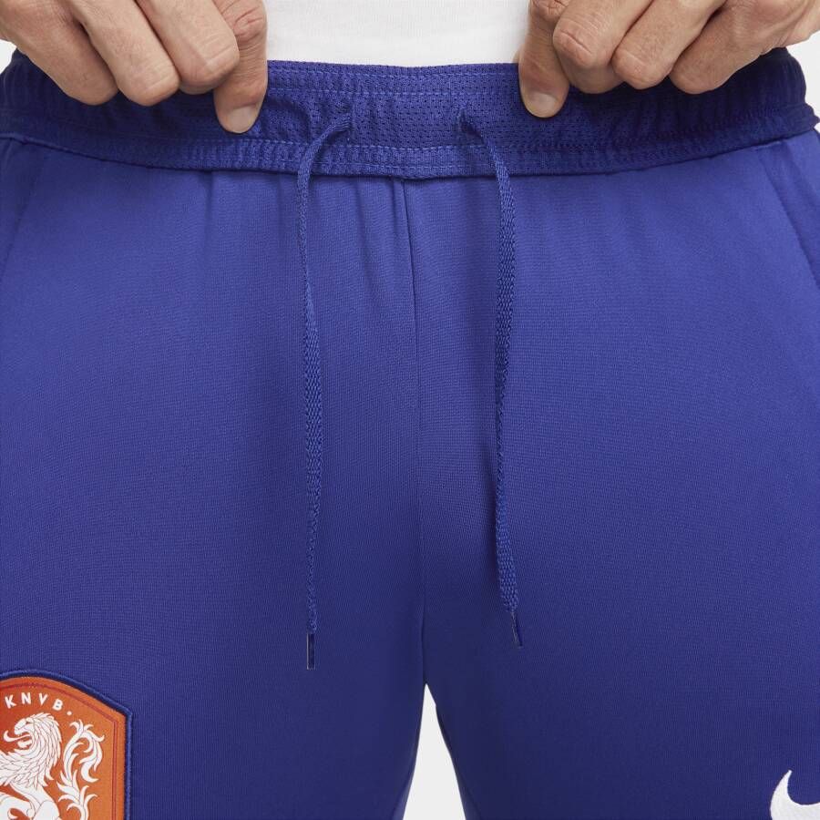 Nike Nederland Strike Dri-FIT voetbalbroek voor heren Blauw