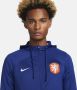 Nike Nederland Strike Dri-FIT voetbaltrainingspak met capuchon voor heren Blauw - Thumbnail 4