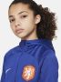 Nike Nederland Strike Dri-FIT voetbaltrainingspak met capuchon voor kids Blauw - Thumbnail 5