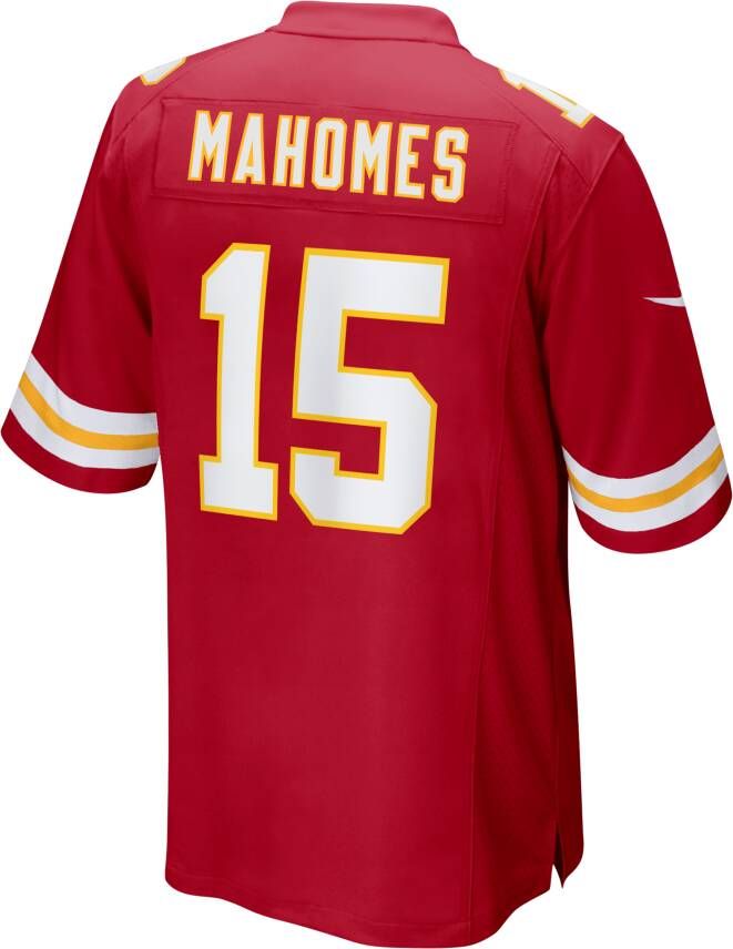 Nike NFL Kansas City Chiefs (Patrick Mahomes) American-football-wedstrijdjersey voor heren Rood