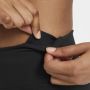 Nike One Caprilegging met halfhoge taille voor dames Zwart - Thumbnail 3