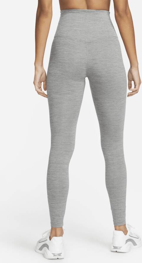 Nike One Legging met hoge taille voor dames Grijs - Foto 2