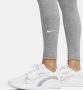 Nike One Legging met hoge taille voor dames Grijs - Thumbnail 3