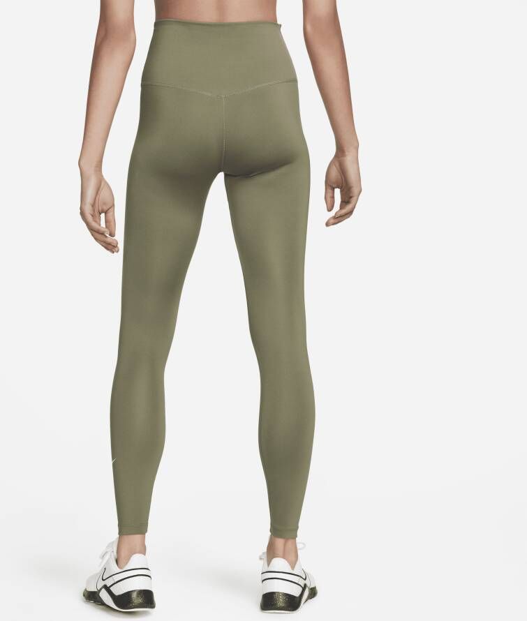 Nike One Legging met hoge taille voor dames Groen - Foto 2