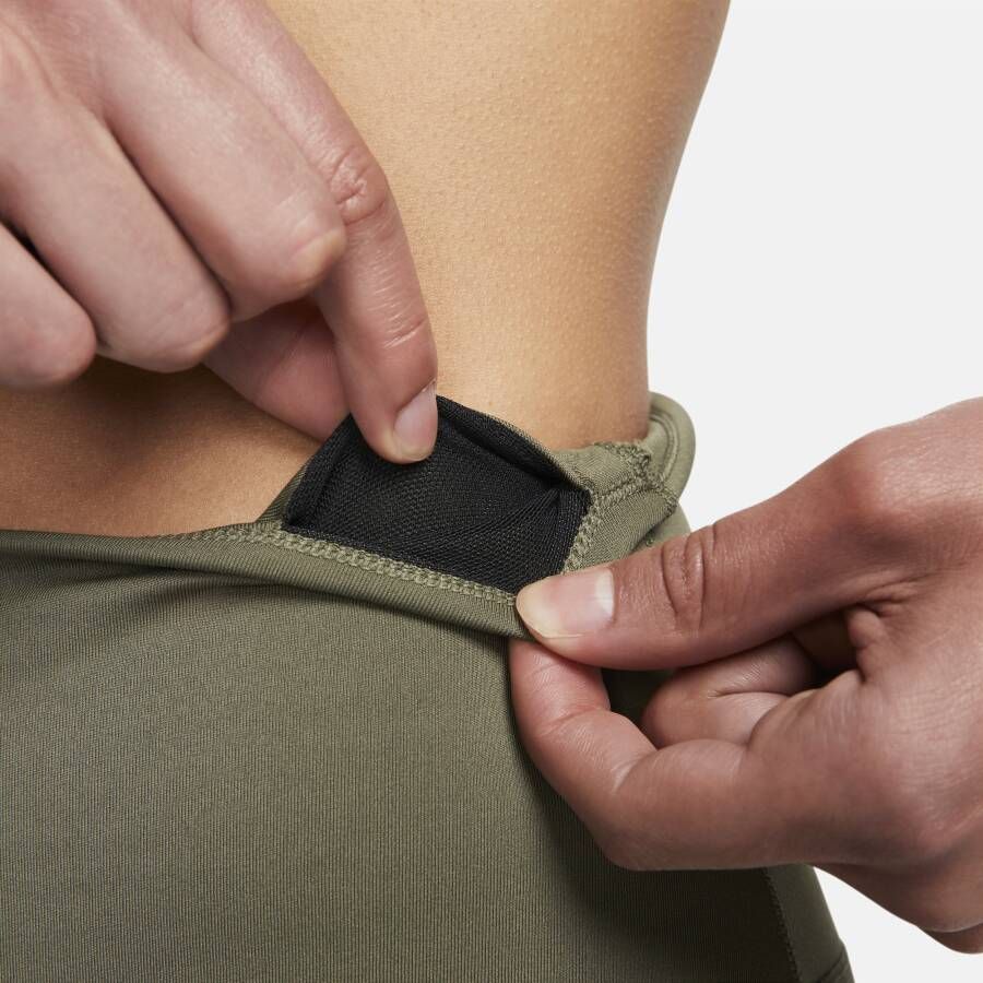 Nike One Legging met hoge taille voor dames Groen - Foto 4