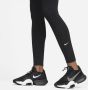 Nike One Legging met hoge taille voor dames Zwart - Thumbnail 5