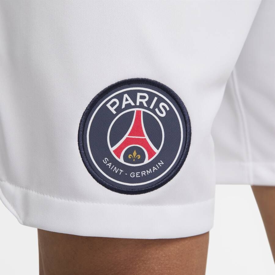 Nike Paris Saint-Germain 2023 24 Stadium Thuis Uit Dri-FIT voetbalshorts voor heren Wit