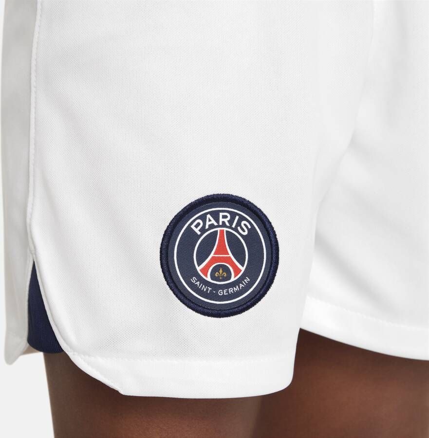 Nike Paris Saint-Germain 2023 24 Uit Dri-FIT driedelig tenue voor kleuters Wit