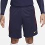 Nike Paris Saint-Germain Strike Dri-FIT knit voetbalshorts voor heren Blauw - Thumbnail 3