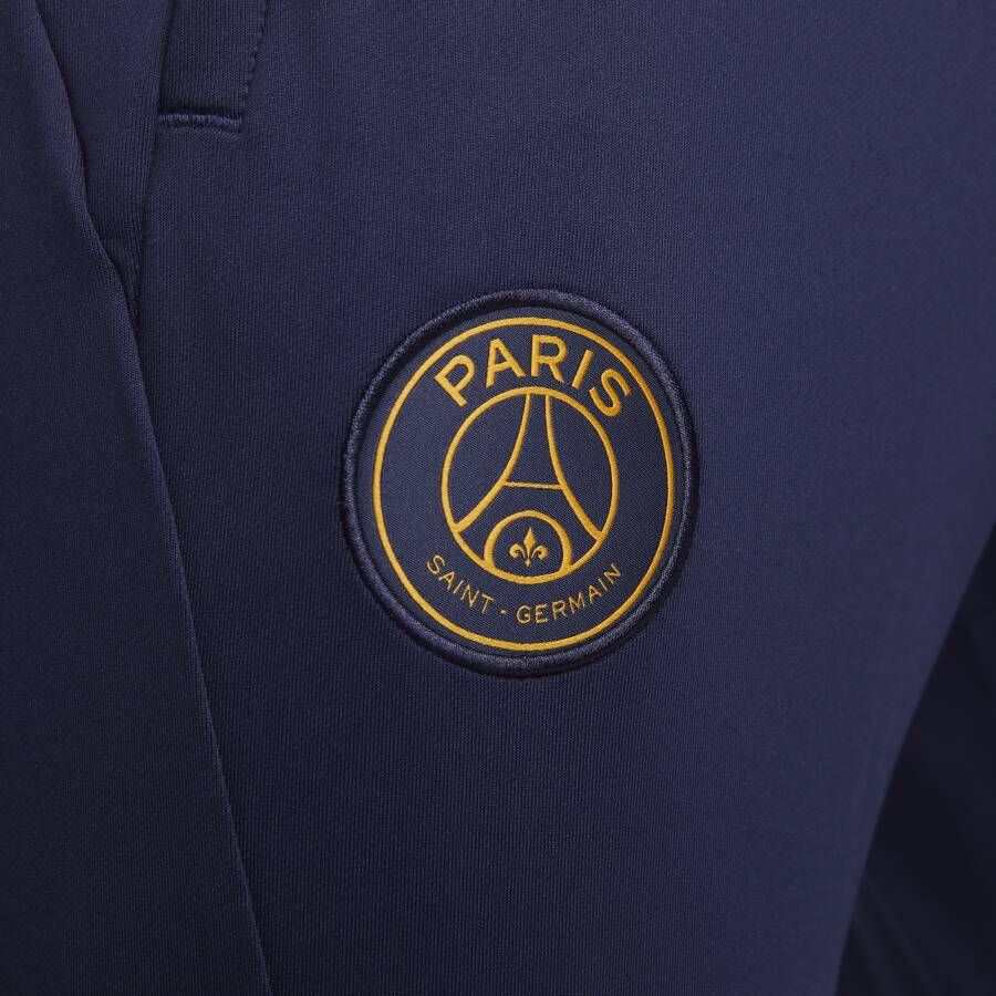 Nike Paris Saint-Germain Strike knit voetbalbroek met Dri-FIT voor heren Blauw