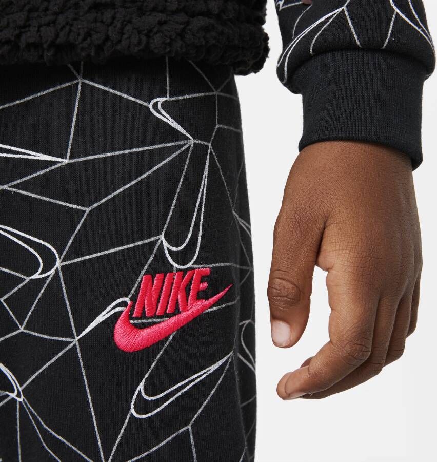 Nike Peuterset met hoodie en broek Zwart